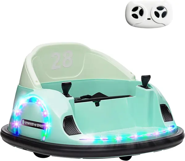 AIYAPLAY 12V Kinder Autoscooter 2,4G Fernbedienu
