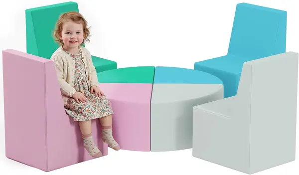 8 TLG. Schaumstoff Bausteine für Baby & Kleinkinder…