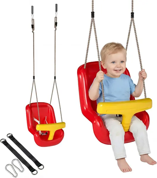 Babyschaukel Verstellbar Mitwachsend für Kinder 9-36…