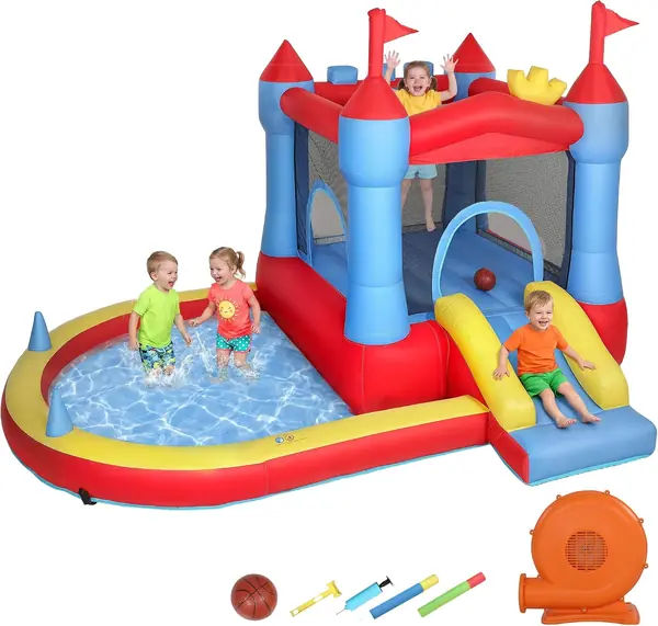 Hüpfburg mit Gebläse Spielcenter für 3-8 Jahre…