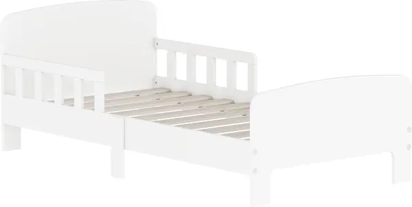 Kinderbett mit Rausfallschutz für 3–8 Jahre 143,5 x 74,2…