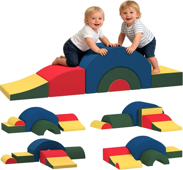 Motorikparcours für Babys, 5-teilig, Motorikmodul für…