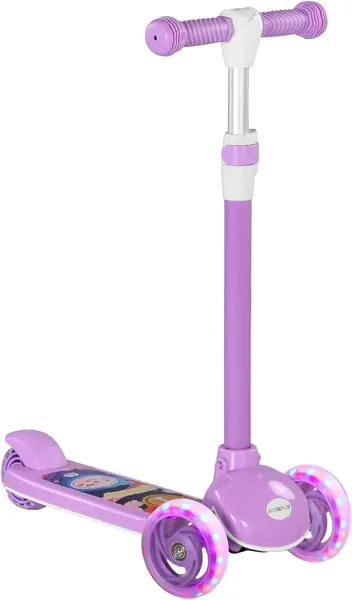 Roller Kinder Scooter mit LED Rädern Höhenverstellbar 2-6…