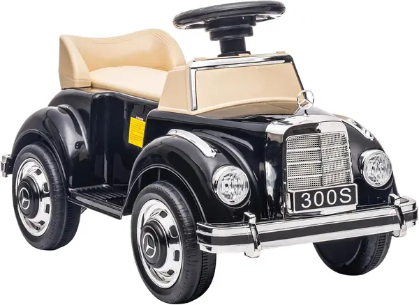 Rutschauto mit Stauraum Kippschutz Schwarz 77,5 x 41,5 x…
